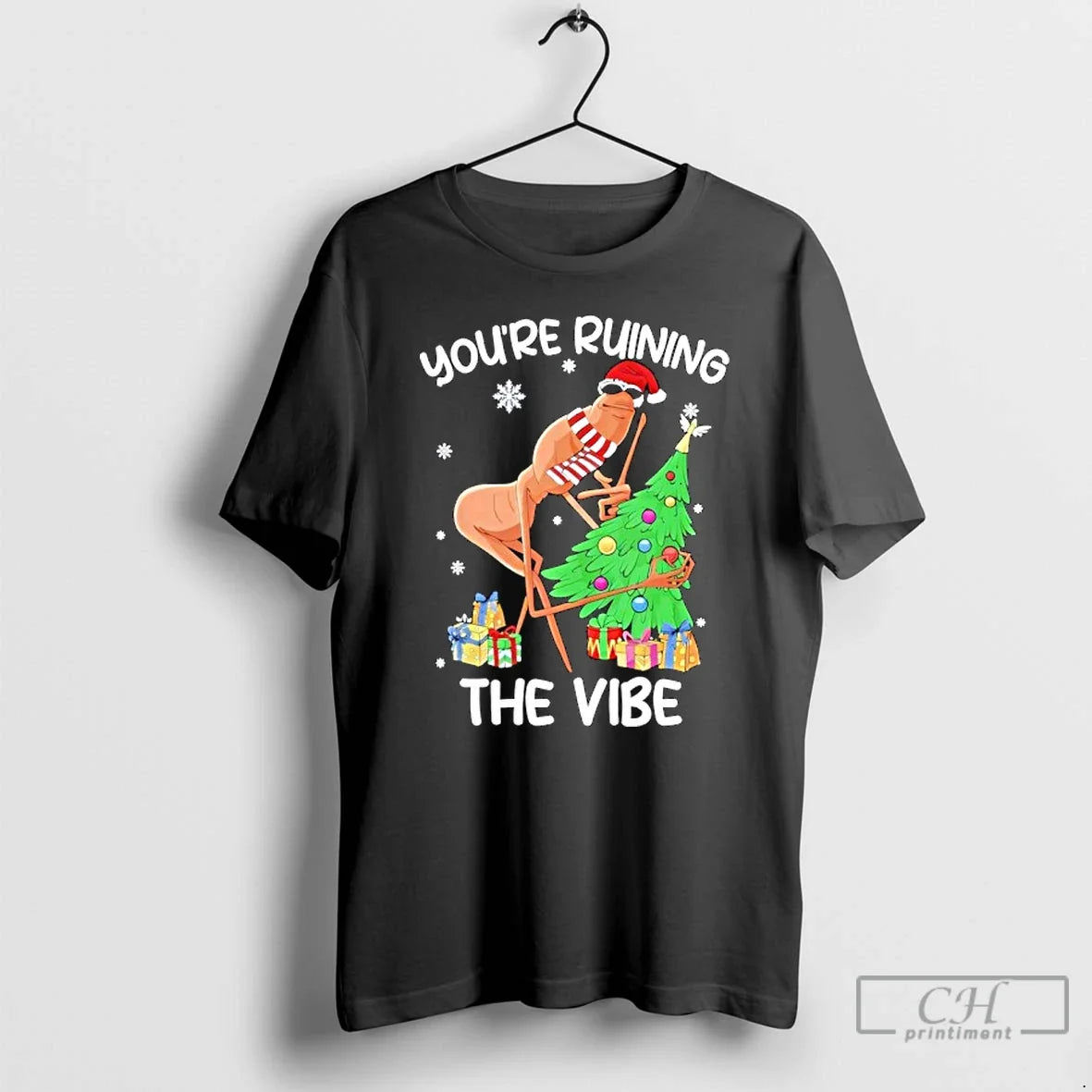 Classic Youre Ruining Marcus Worm Xmas T-Shirts