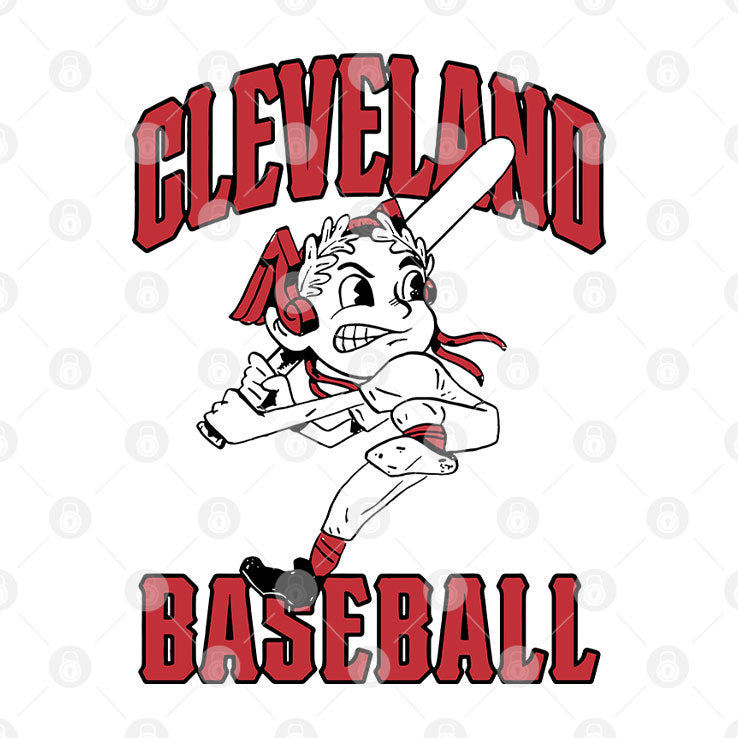 Cleveland Baseball Chief Wahoo-Inspired Shirt