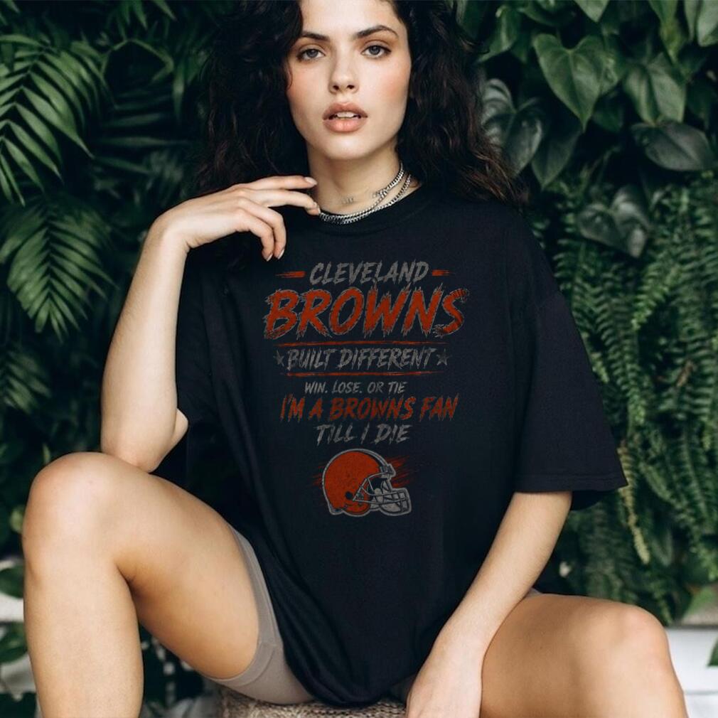 Cleveland Browns Football Team Logo Built Different Shirt