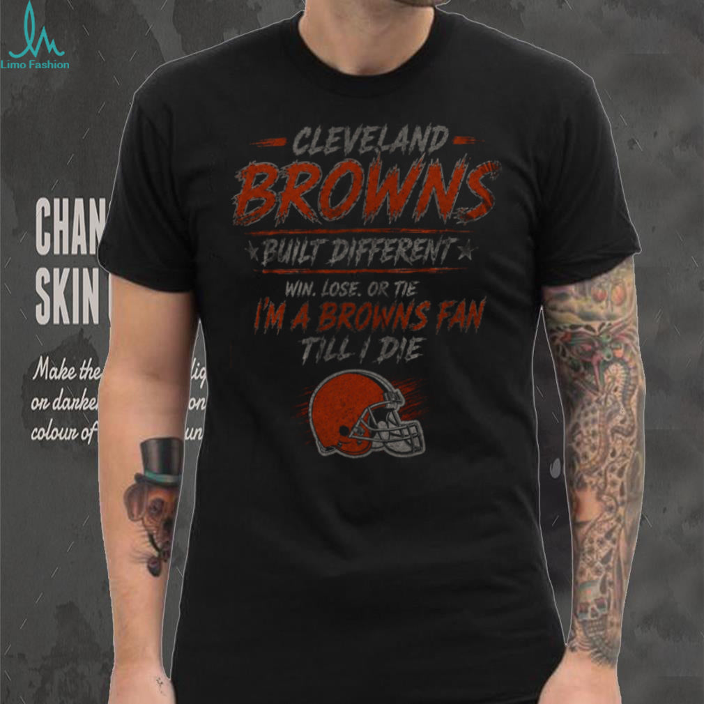 Cleveland Browns Football Team Logo Built Different Shirt