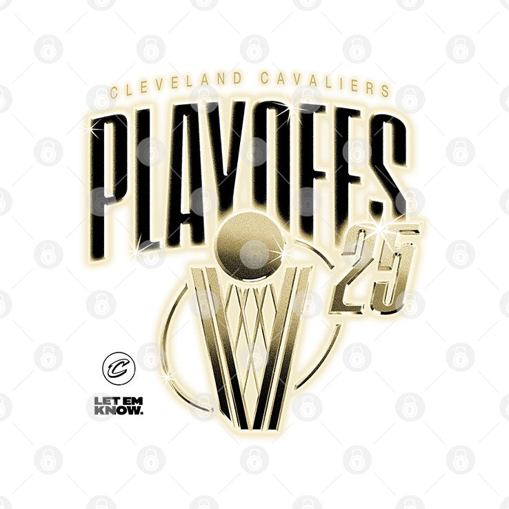 Cleveland Cavaliers Playoffs 2025 Let Em Know T Shirt