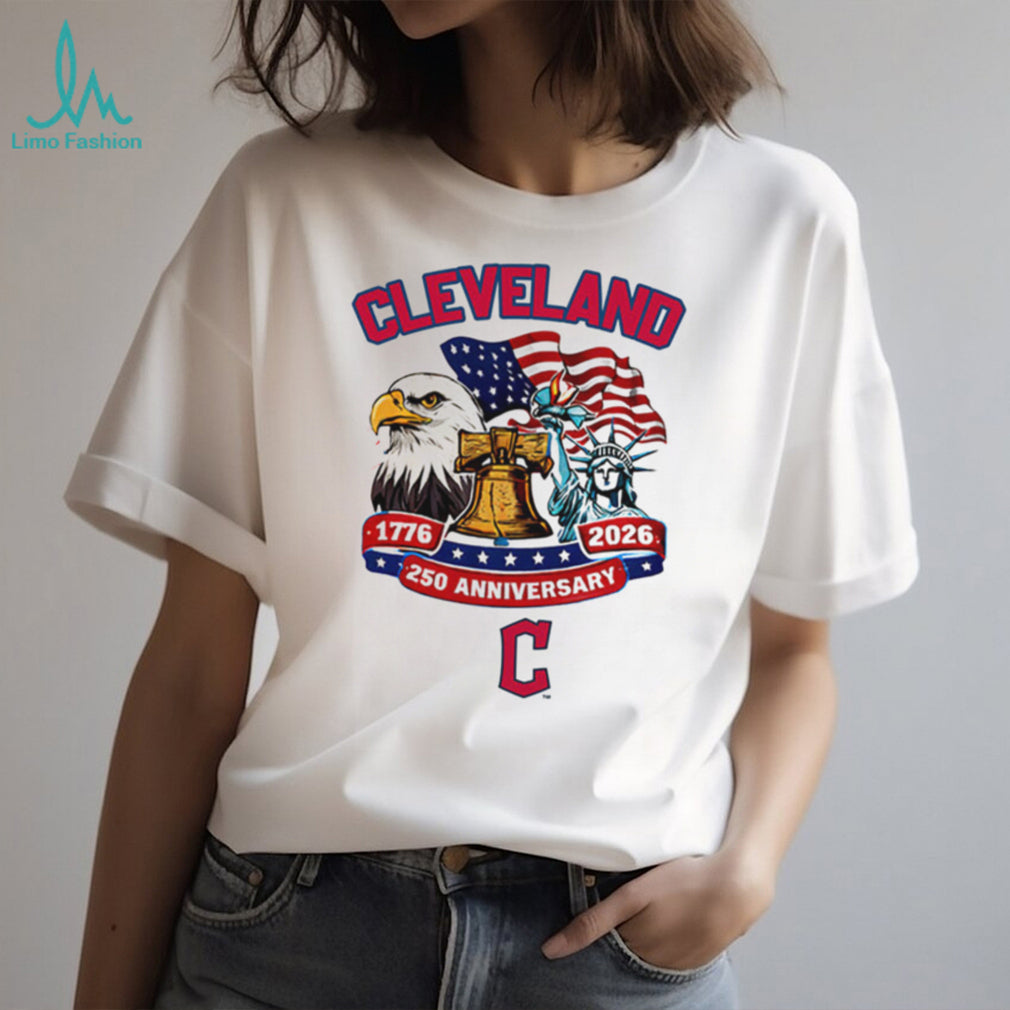Cleveland Guardians 250th Anniversary 1776 2026 Patriotic Baseball Jersey T Shirt
