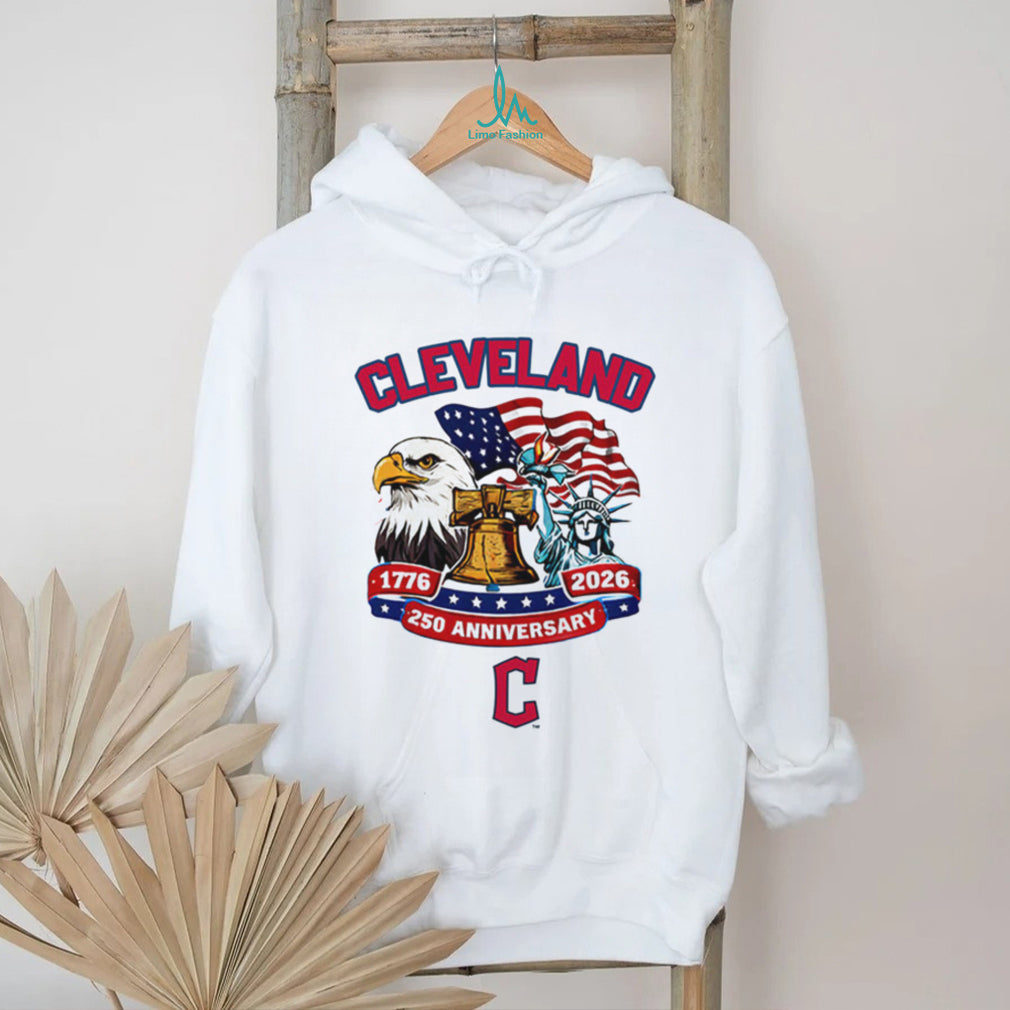 Cleveland Guardians 250th Anniversary 1776 2026 Patriotic Baseball Jersey T Shirt