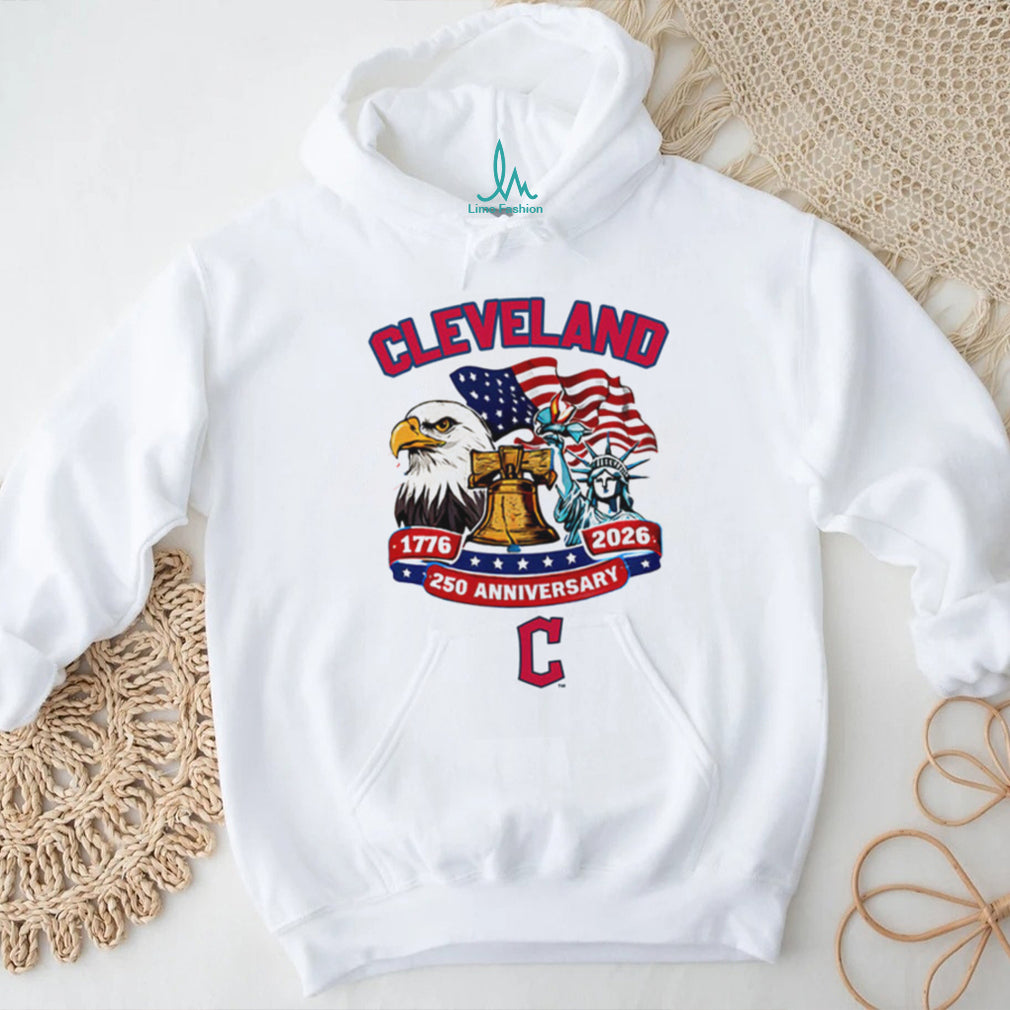 Cleveland Guardians 250th Anniversary 1776 2026 Patriotic Baseball Jersey T Shirt