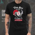 Cleveland Guardians Baseball Fan This Girl Loves Her Team T Shirt