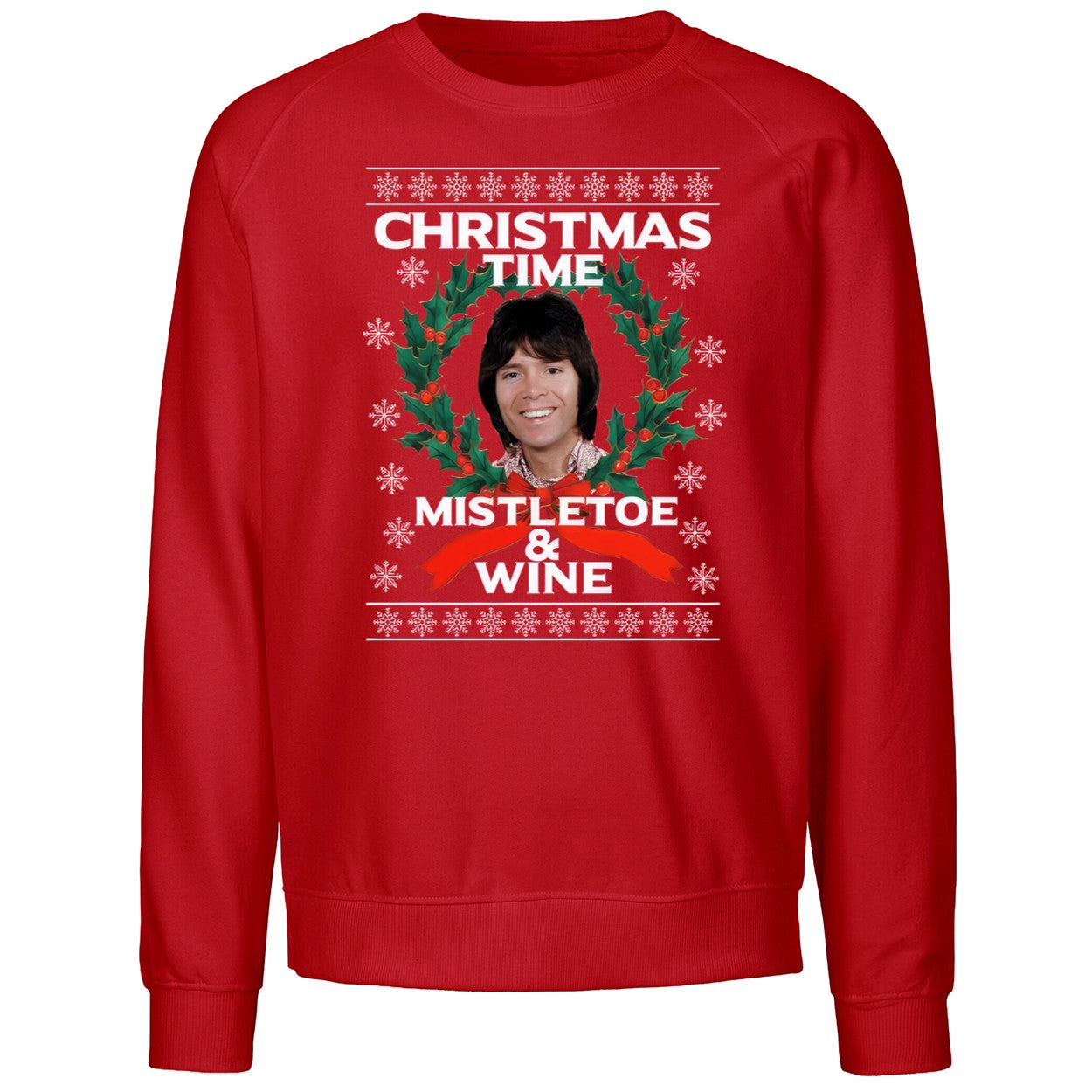 Cliff Richard Christmas Time Mistletoe Wine Shirt