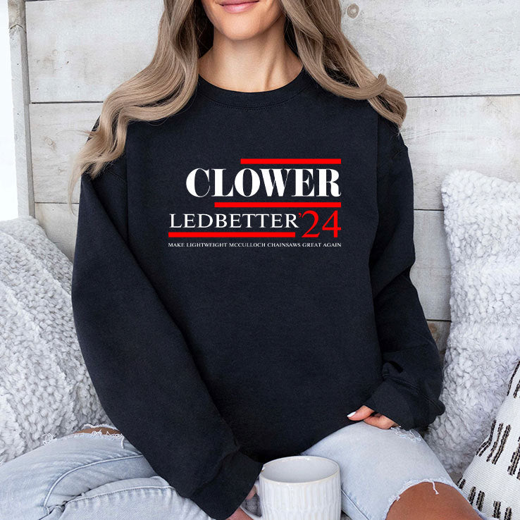 Clower Ledbetter 2024 Make Lightweight McCulloch Chainsaws Great Again Shirt