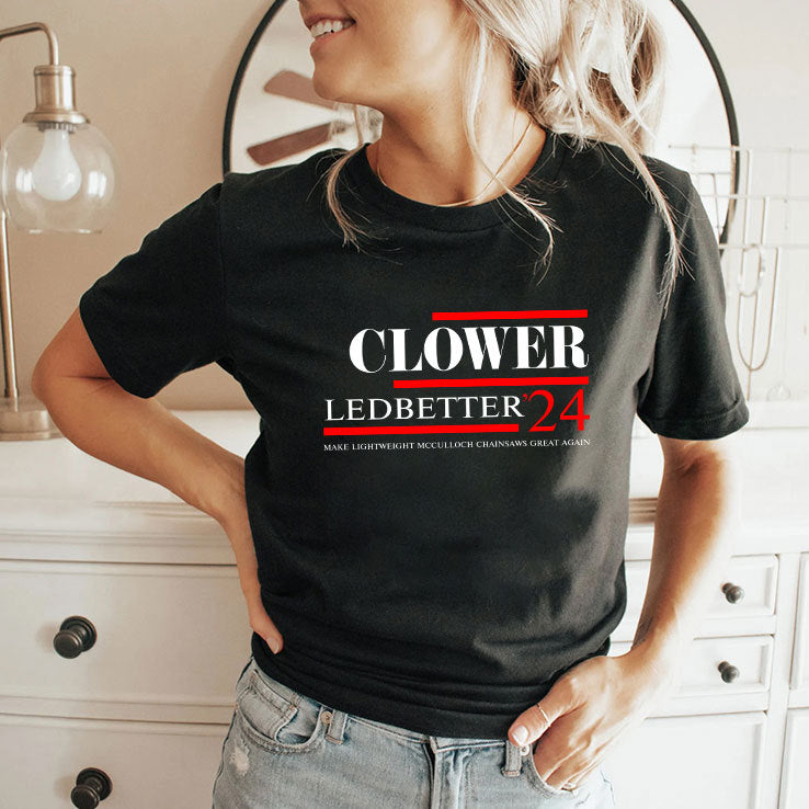 Clower Ledbetter 2024 Make Lightweight McCulloch Chainsaws Great Again Shirt