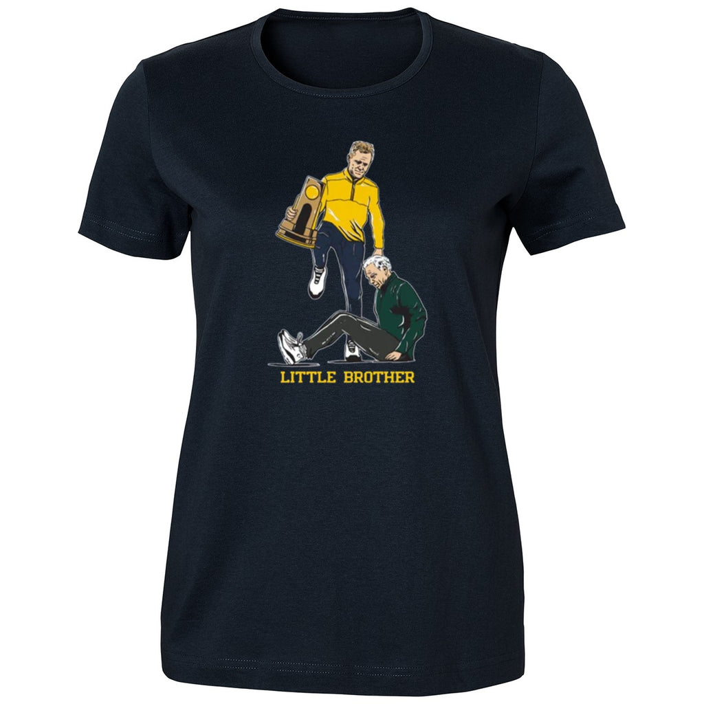 Coach Step Over Michigan Wolverines Shirt