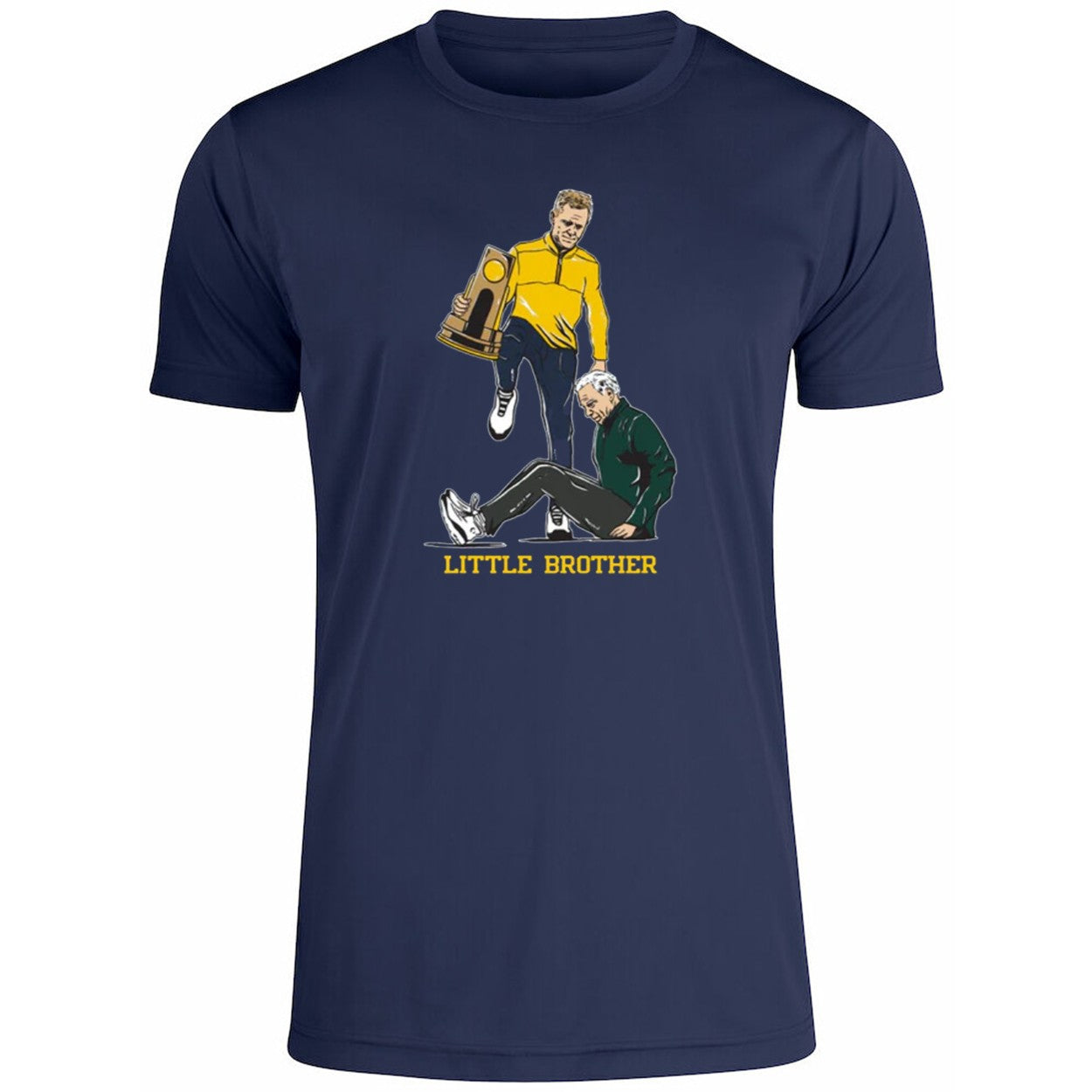 Coach Step Over Michigan Wolverines Shirt