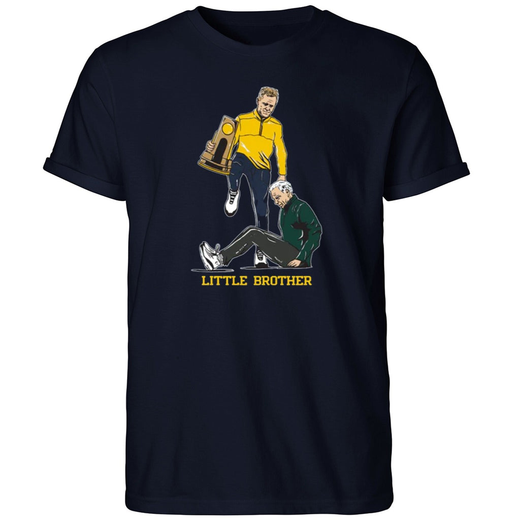 Coach Step Over Michigan Wolverines Shirt