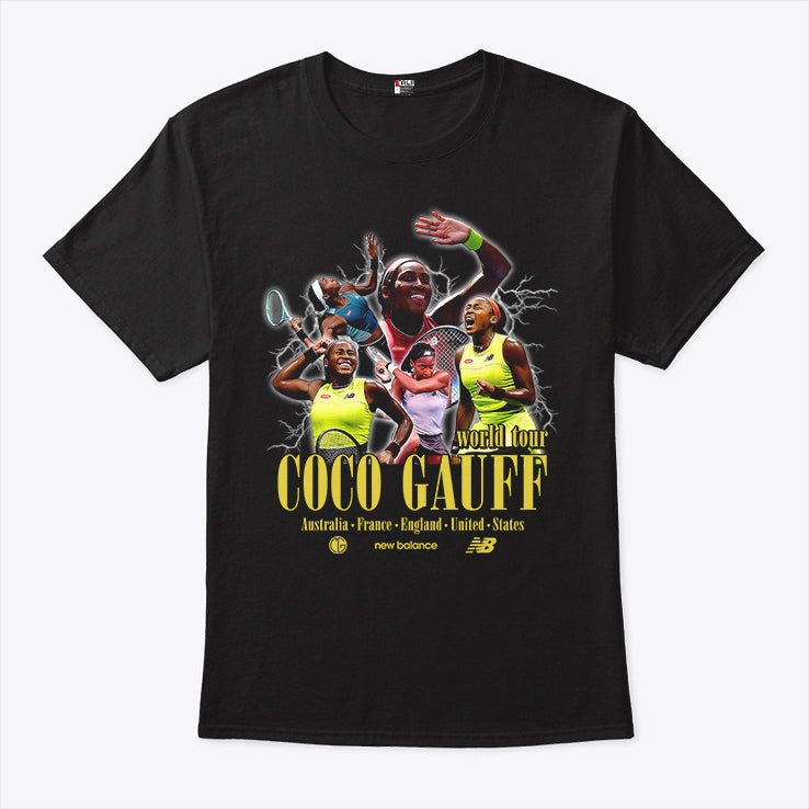 Coco Gauff World Tour T Shirt