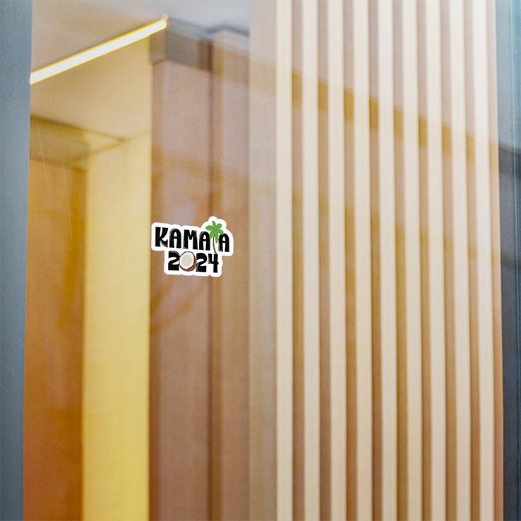 Coconut Tree Kamala Harris 2024 Sticker