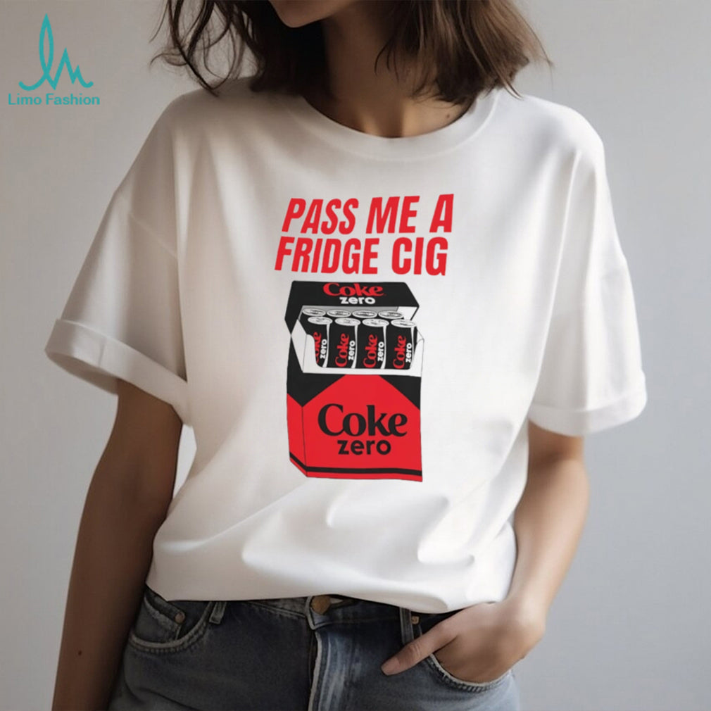 Coke Zero Soda Can Pack Fridge Cigarette Parody Retro Soft Drink Men Women T Shirt
