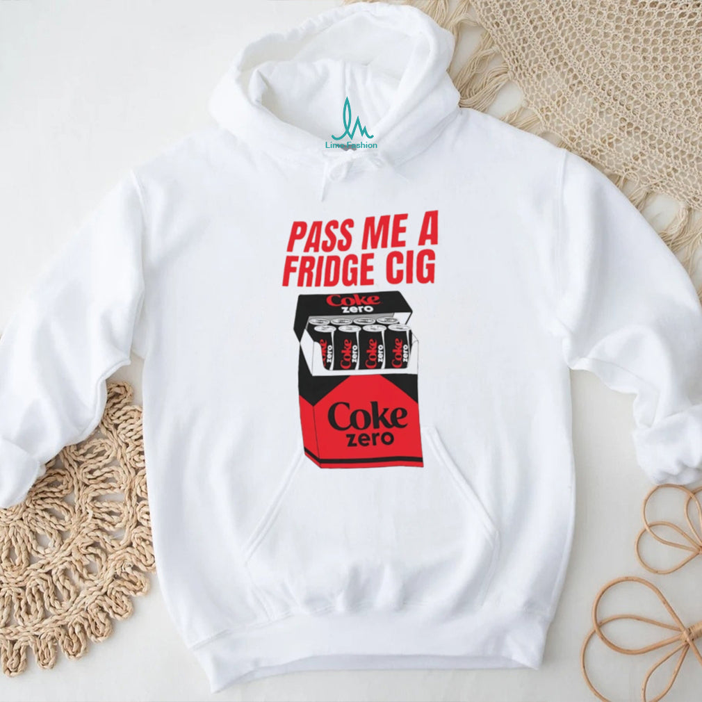 Coke Zero Soda Can Pack Fridge Cigarette Parody Retro Soft Drink Men Women T Shirt