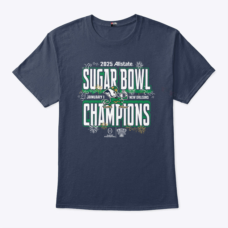 College Football Playoff Notre Dame Allstate Sugar Bowl Champions Shirt