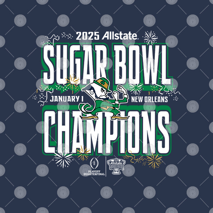 College Football Playoff Notre Dame Allstate Sugar Bowl Champions Shirt