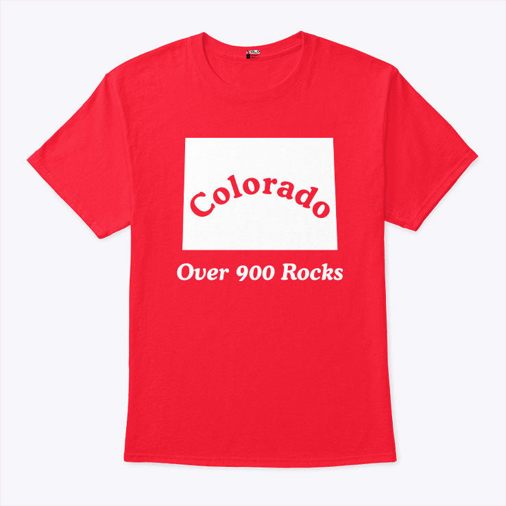 Colorado Over 900 Rocks T Shirt