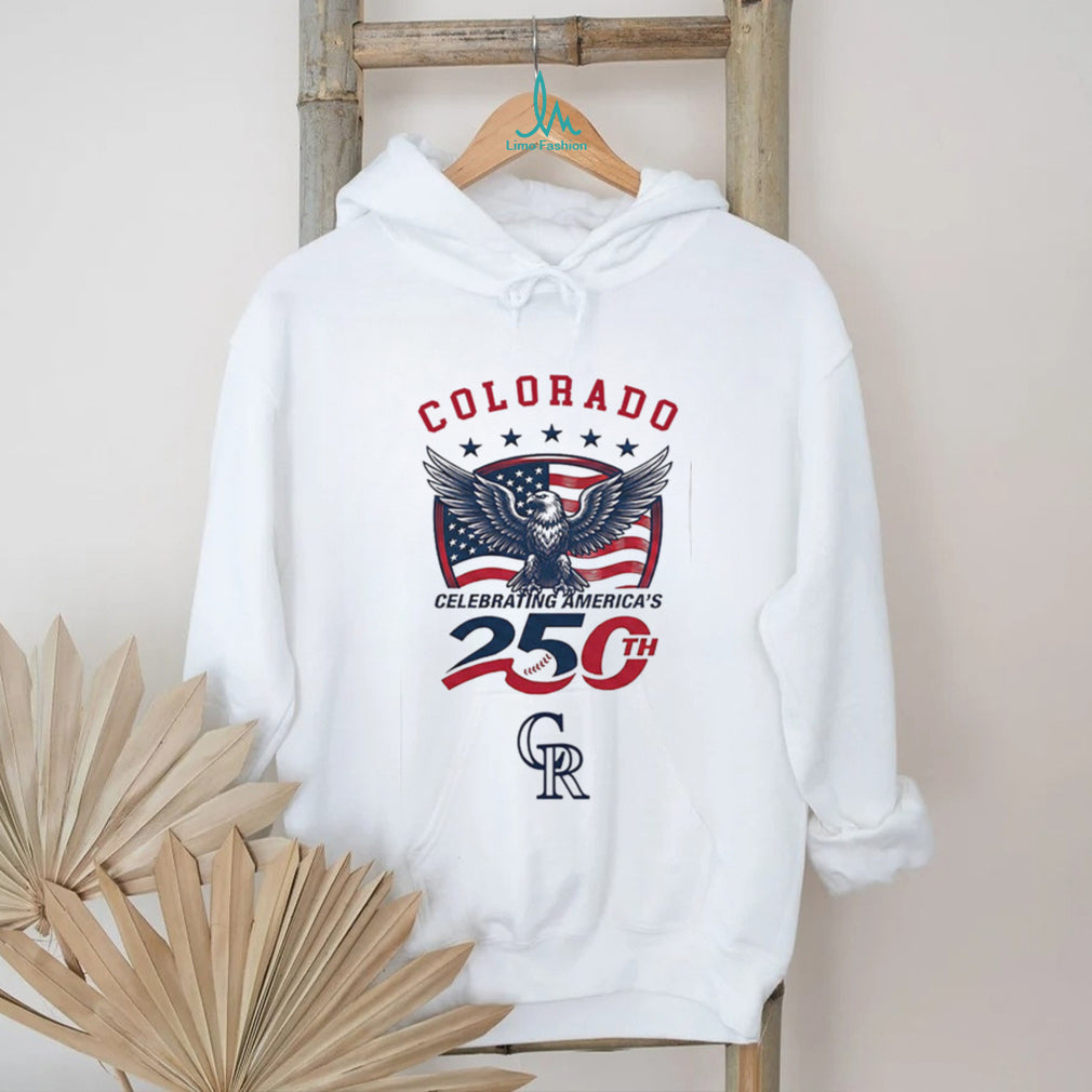 Colorado Rockies Celebrating America’s 250th Baseball Jersey T Shirt Custom Name