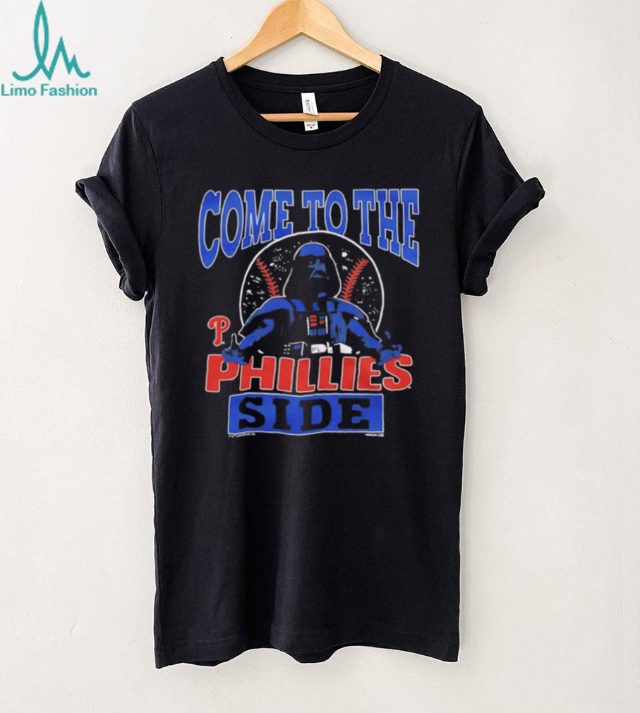 Come To The Phillies Side Darth Vader Philadelphia Baseball T Shirt