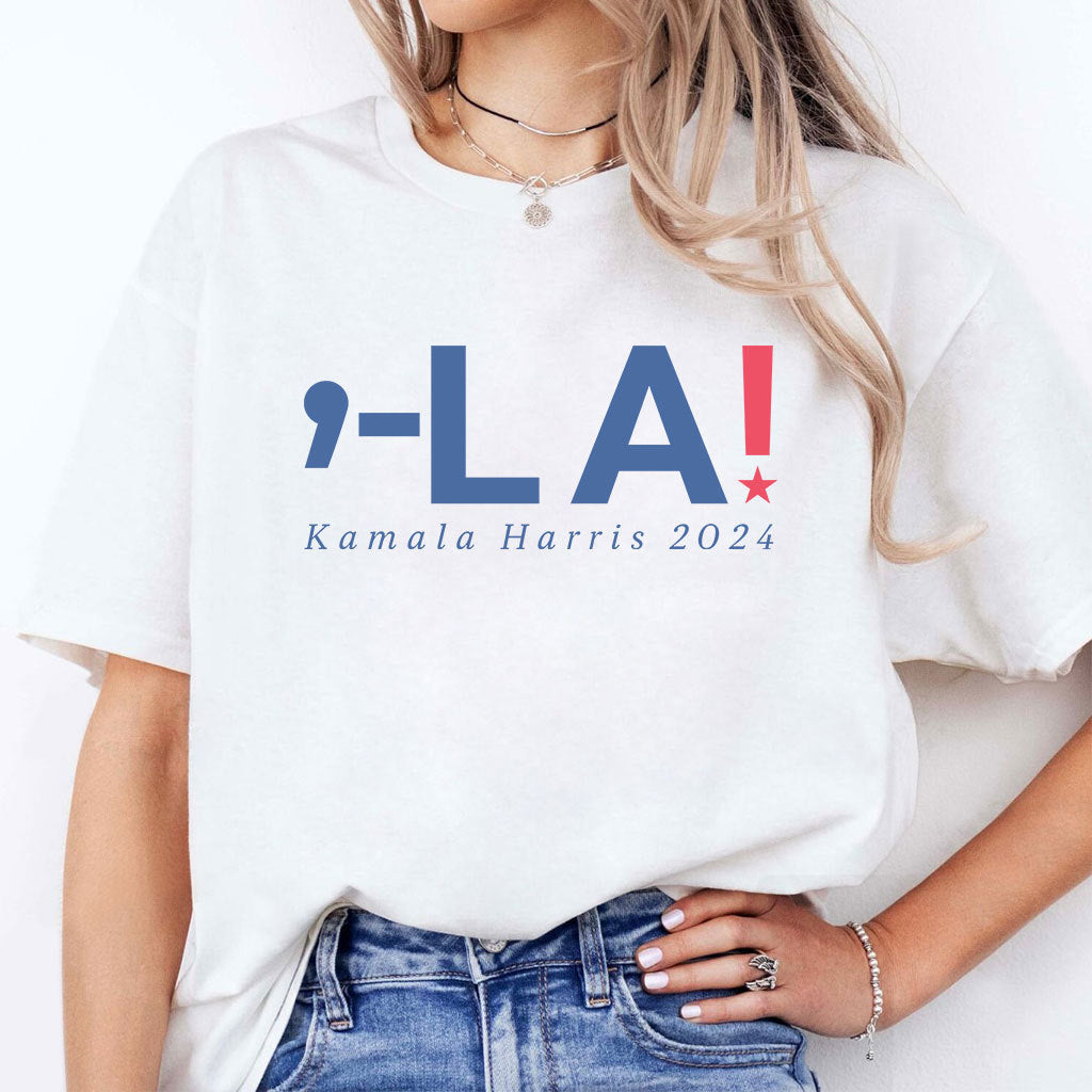 Comma La Kamala Harris 2024 T Shirt
