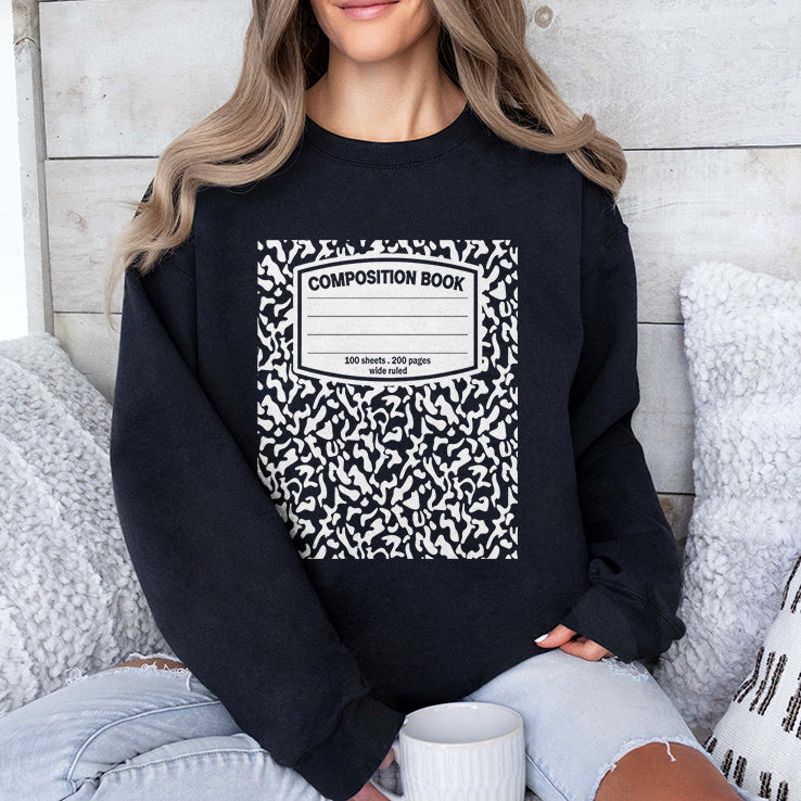Composition Book Notebook T Shirt