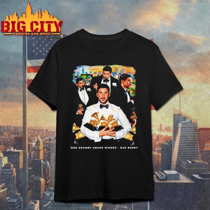 Congrats Bad Bunny 2026 Grammy Award Winner Album Of The Year Shirt