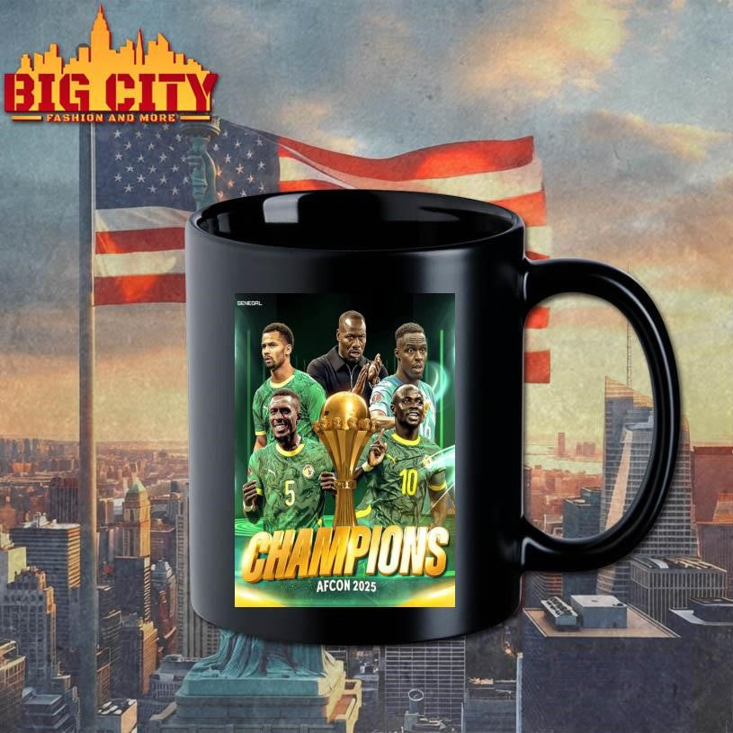 Congrats Senegal Champions AFCON 2025 Poster Shirt
