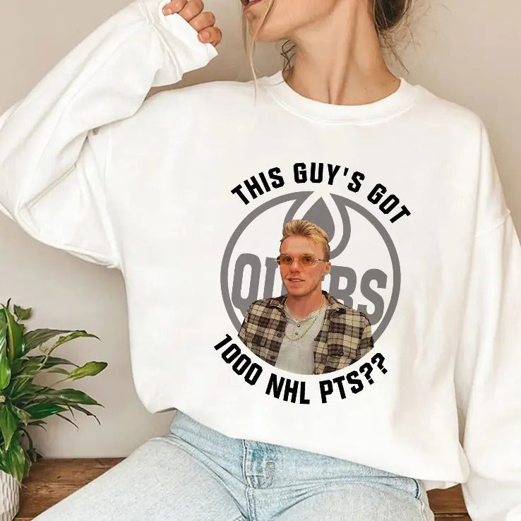 Connor McDavid This Guy’s Got 1000 NHL PTS T Shirt