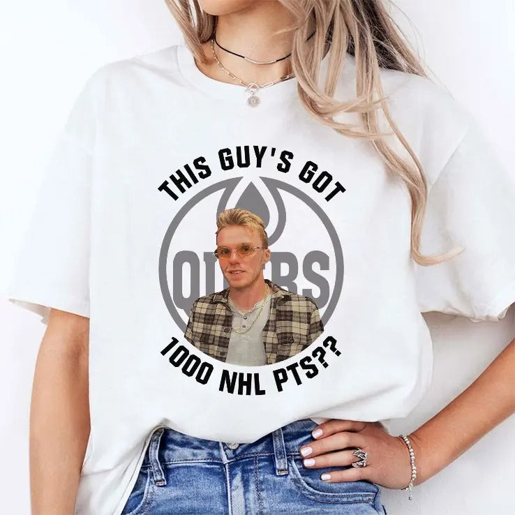 Connor McDavid This Guy’s Got 1000 NHL PTS T Shirt
