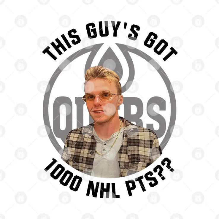 Connor McDavid This Guy’s Got 1000 NHL PTS T Shirt