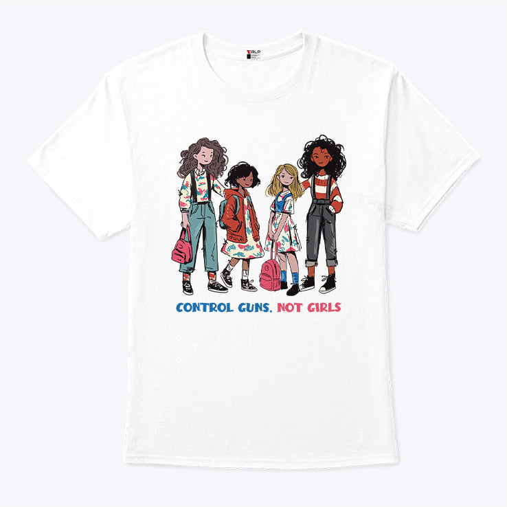Control Guns Not Girls Harris Walz T Shirt