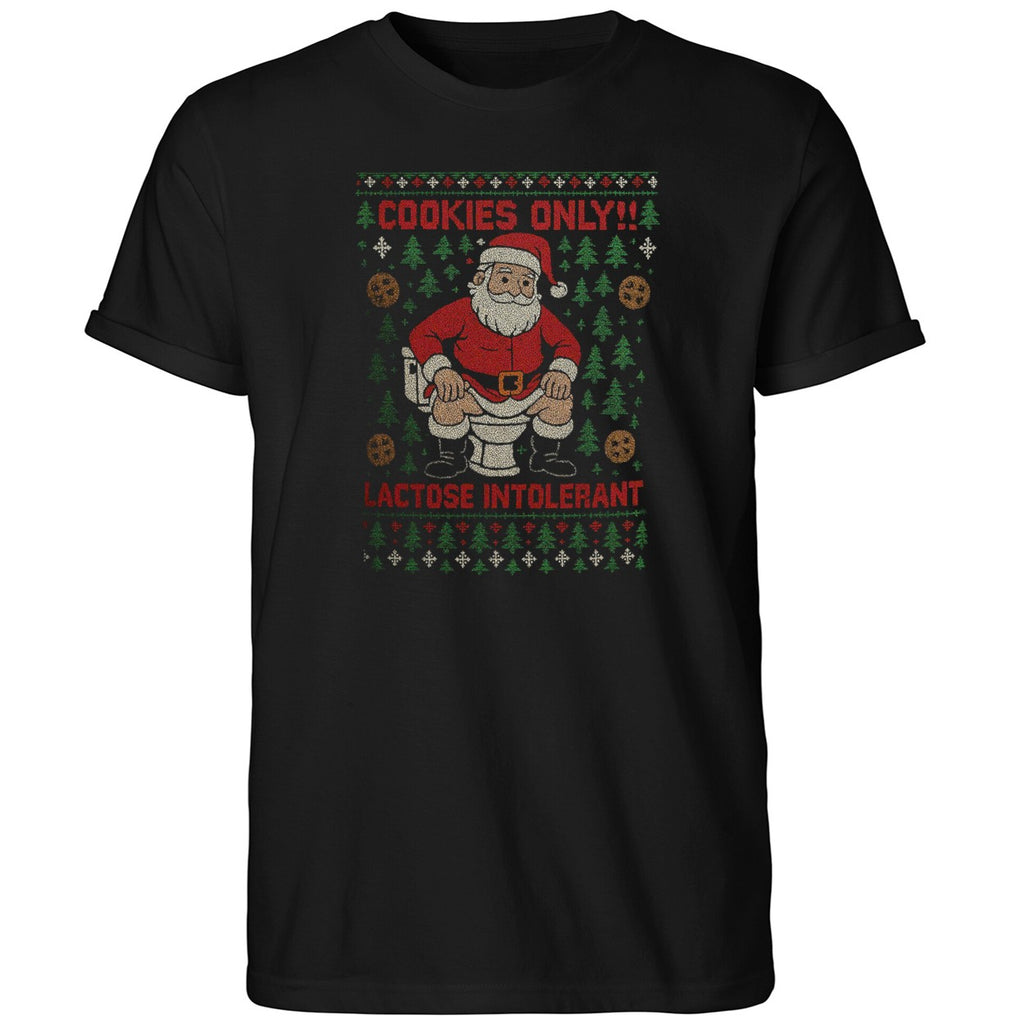 Cookies Only Lactose Intolerant Ugly Christmas Shirt