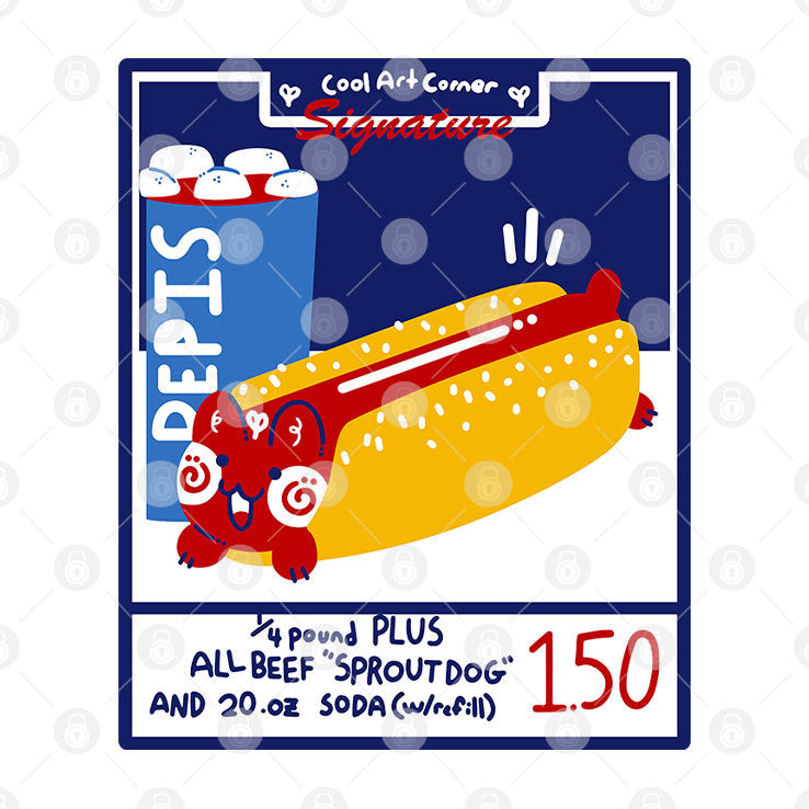 Cool Art Corner Sproutco Sproutdog Costco T Shirt