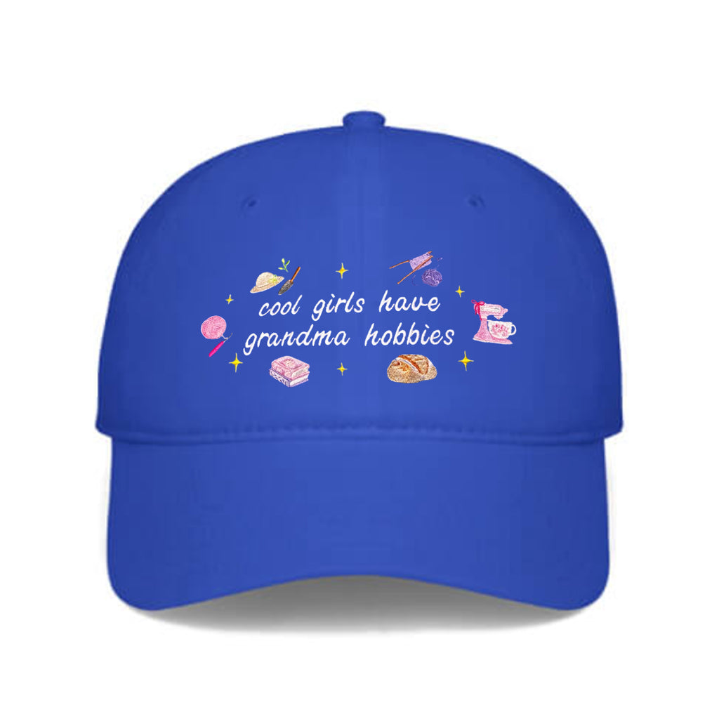 Cool Girl Have Grandma Hobbies Hat