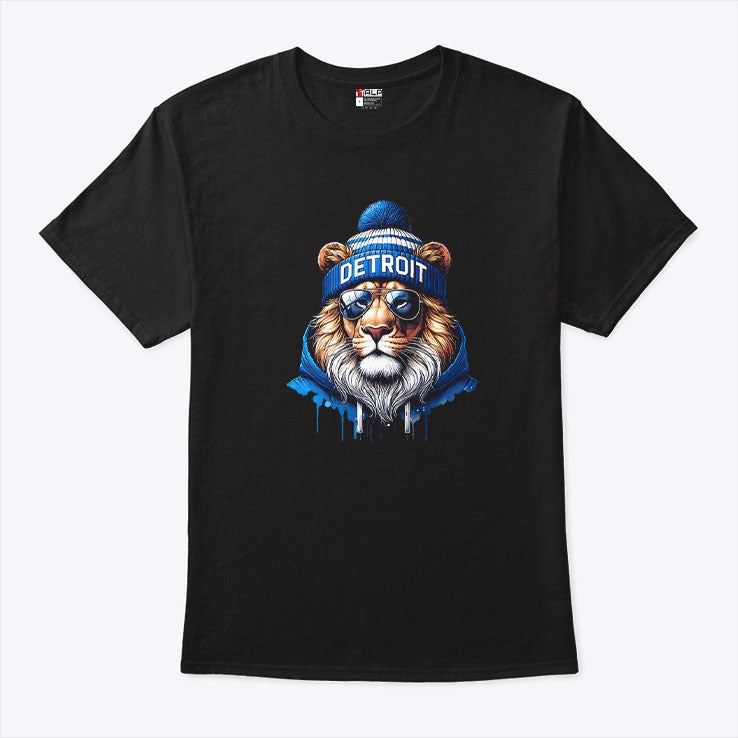 Cool Lions Detroit Football T Shirt