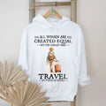 Coolest Women Travel In Their Eighties Retro Wanderlust Adventure Shirt