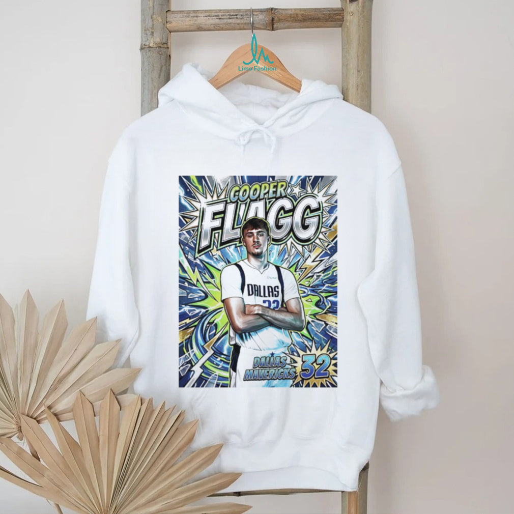 Cooper Flagg Dallas Mavericks NBA Draft Prospect Graphic T Shirt