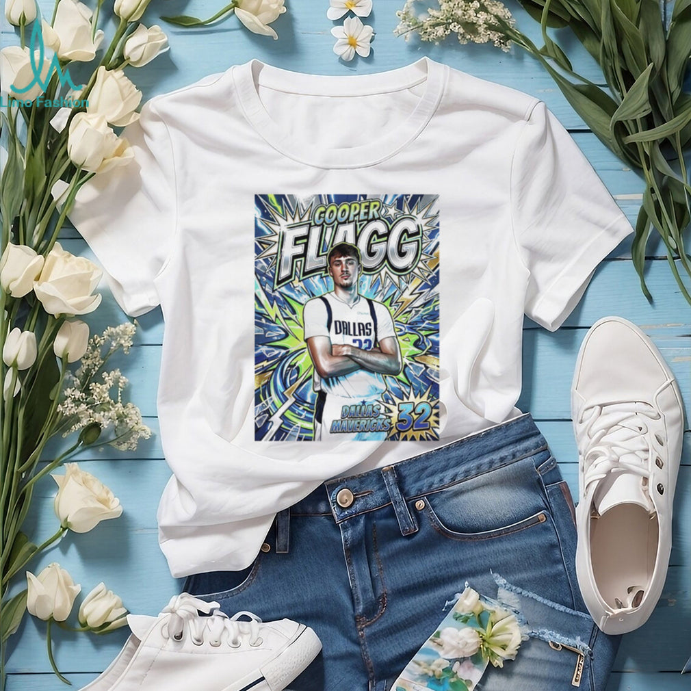 Cooper Flagg Dallas Mavericks NBA Draft Prospect Graphic T Shirt