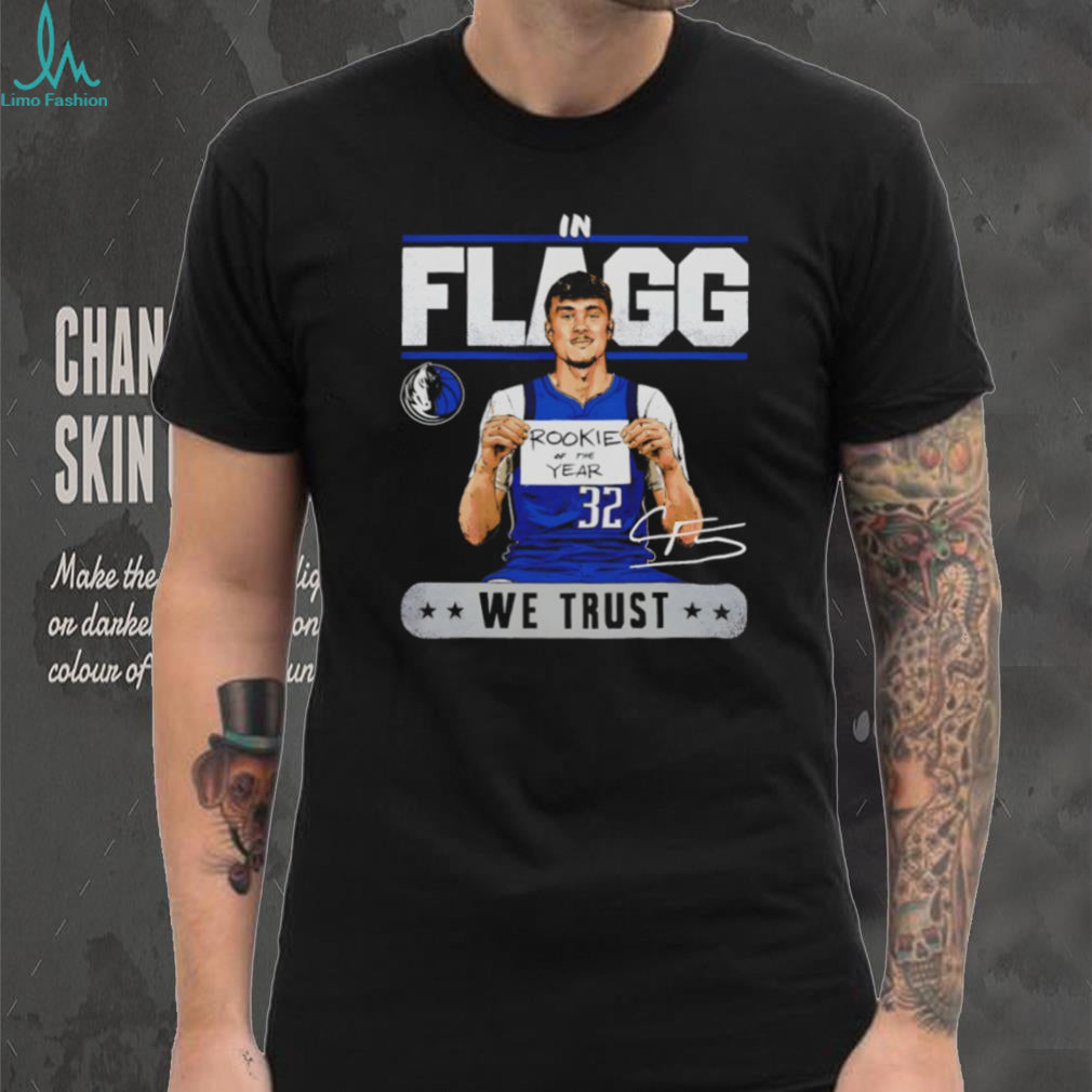 Cooper Flagg In Flagg We Trust Rookie of the Year Basketball Fan T Shirt