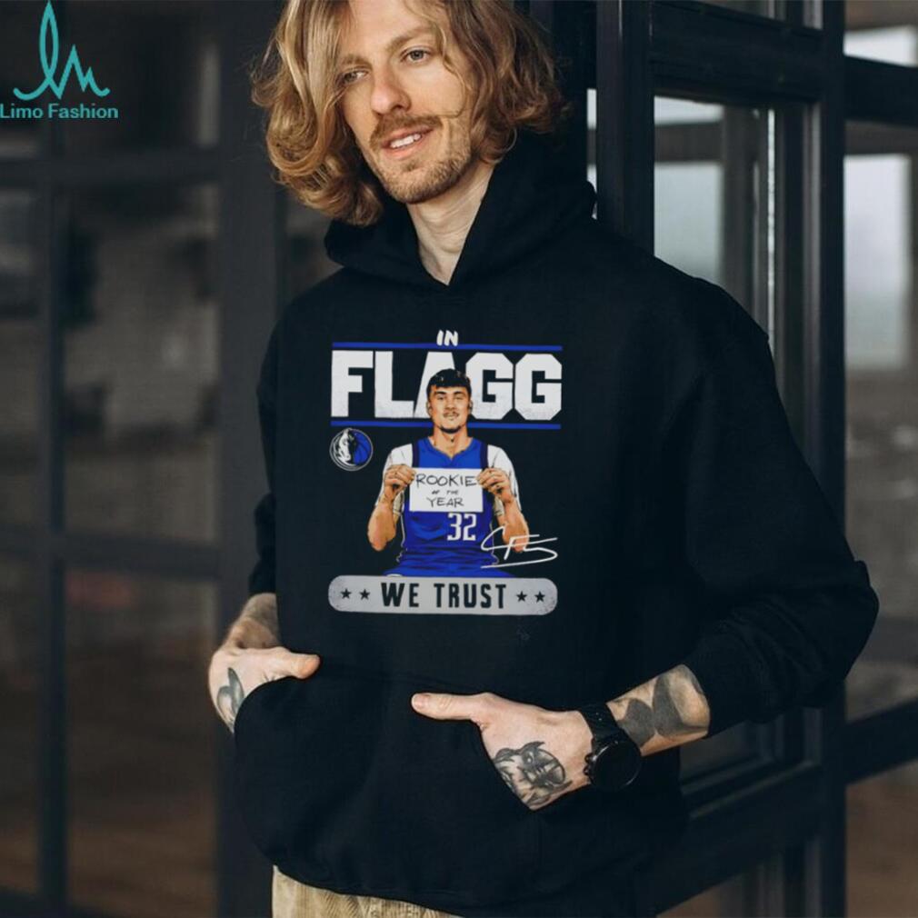Cooper Flagg In Flagg We Trust Rookie of the Year Basketball Fan T Shirt