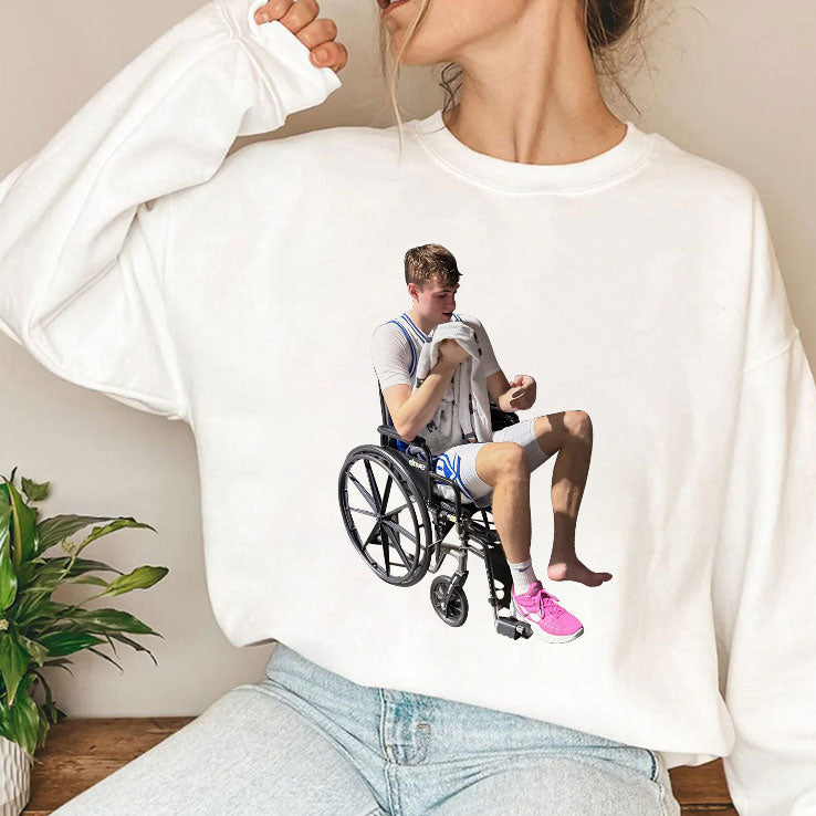 Cooper Flagg In Wheelchair T Shirt