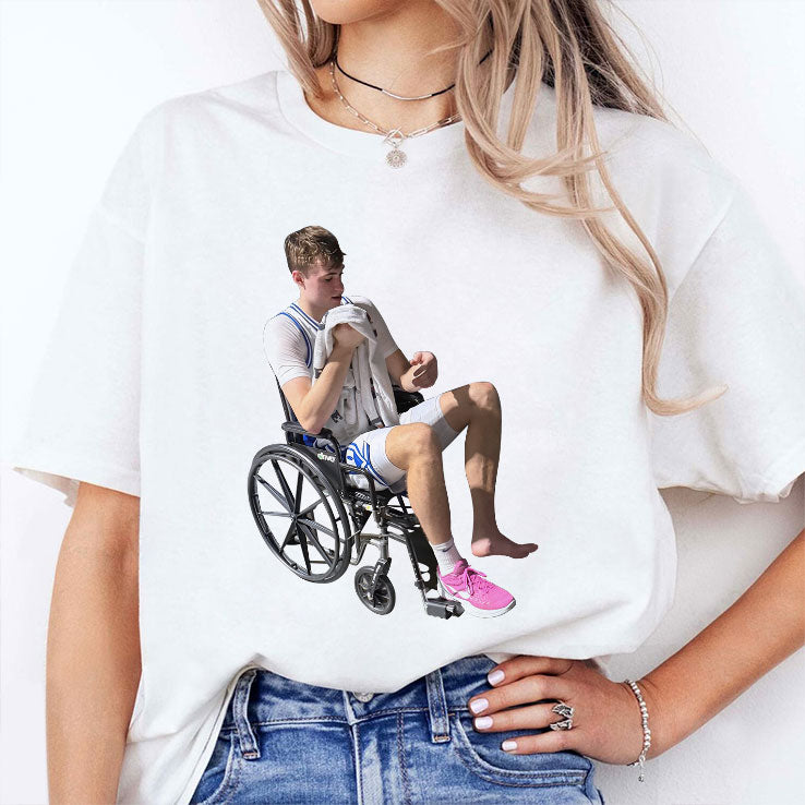 Cooper Flagg In Wheelchair T Shirt
