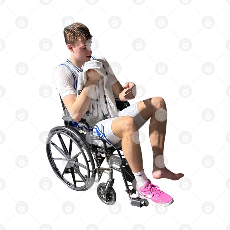 Cooper Flagg In Wheelchair T Shirt