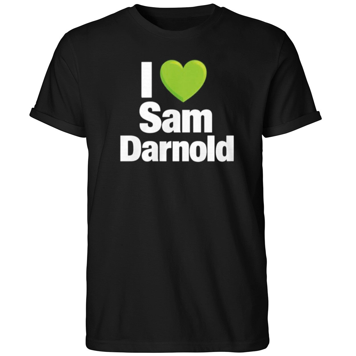 Cooper Kupp With I Love Sam Darnold Shirt