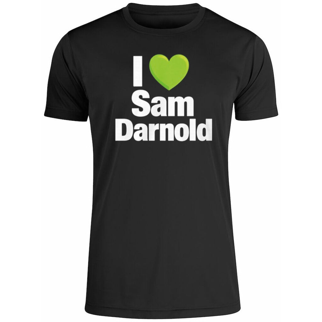 Cooper Kupp With I Love Sam Darnold Shirt