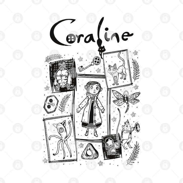 Coraline Halloween T Shirt