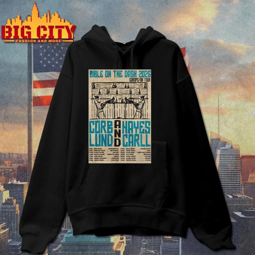 Corb Lund And Hayes Carll Europe-UK Tour 2026 Poster Shirt