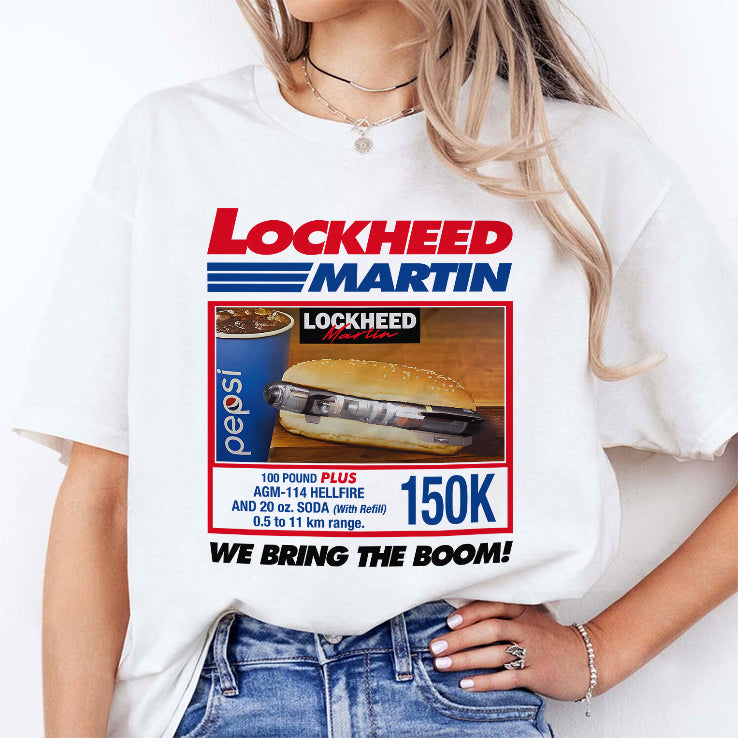 Costco Lockheed Martin We Bring The Boom Shirt