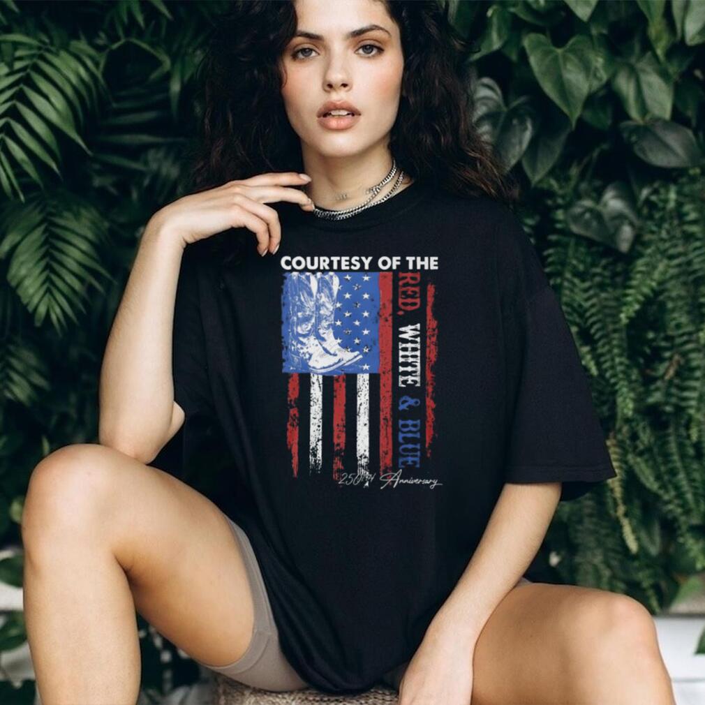 Courtesy of the Red White and Blue 250th Anniversary T Shirt